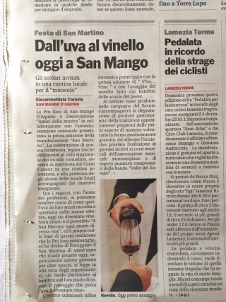 Gazzetta del Sud 11.11.2014