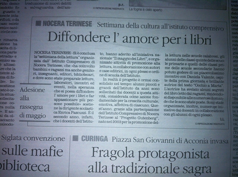 Diffondere l'amore per i libri