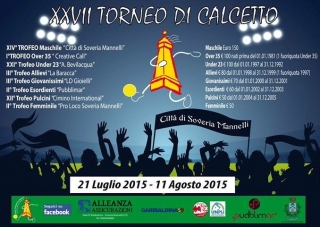 AL VIA IL XXVII TORNEO DI CALCETTO A SOVERIA MANNELLI