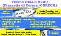 Sabato e domenica prima edizione “Festa delle alici" a Coreca
