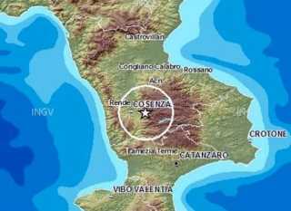 Calabria: Due scosse di terremoto ravvicinate con epicentro in Sila