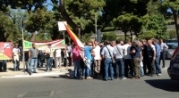 Protesta forestali per avere stipendi.Incontro tra sindacati e Prefetto